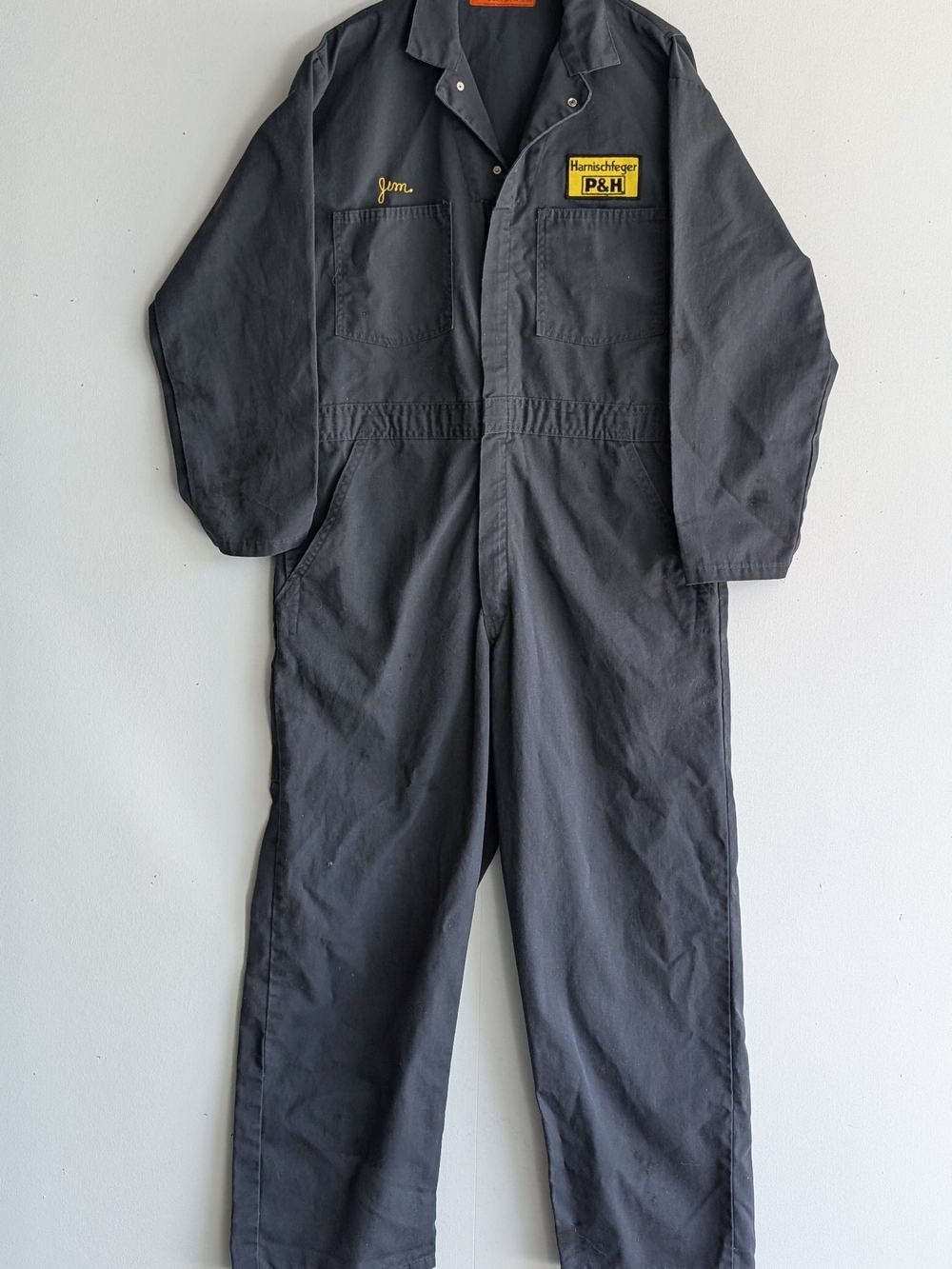Coveralls Universal Overall Co Workwear 46 Jim Uniform Defunct Thrashed Vintage
